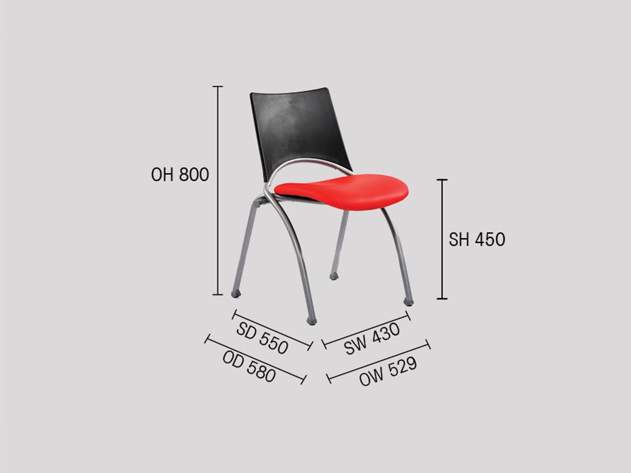 Kumon Chair | Comfort Design - The Chair &amp; Table People